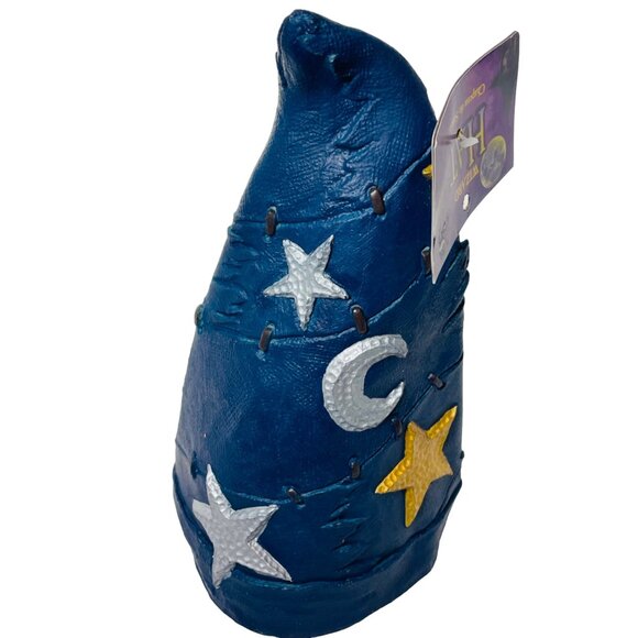 Wizard Hat Blue Stars & Moon Rubber Paper Magic Group Ages 5+ Halloween Vintage - Picture 5 of 14